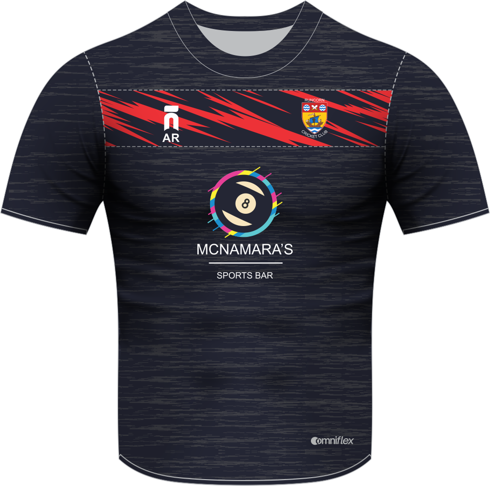 RUNCORN CRICKET CLUB OMNI TRAINING T SHIRT S/S - SENIOR