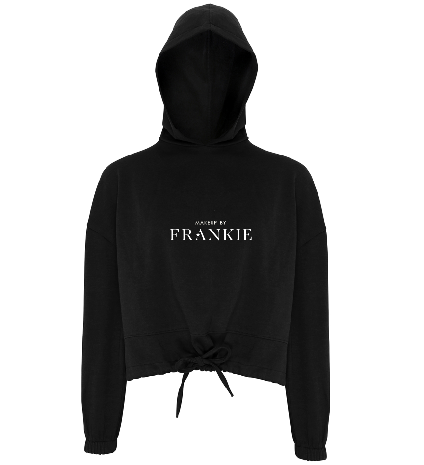MAKE UP BY FRANKIE LADIES CROPPED OVERSIZED HOODIE