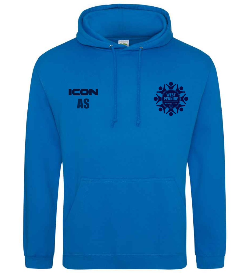 WEST PENNINE NC SAPPHIRE HOODIE - UNISEX