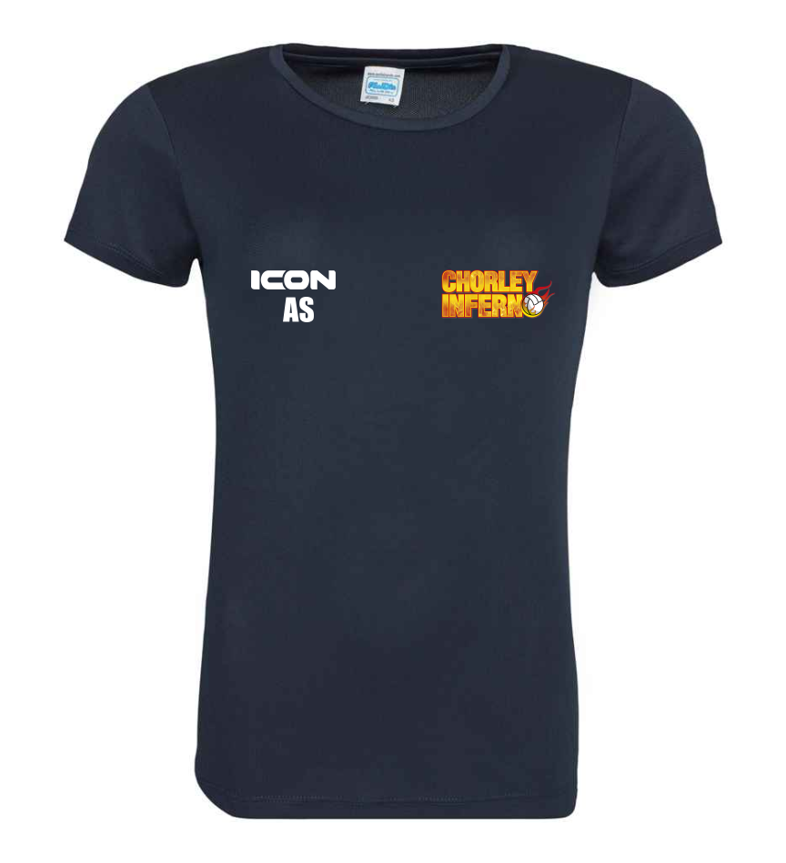 CHORLEY INFERNO NC LADIES T-SHIRT