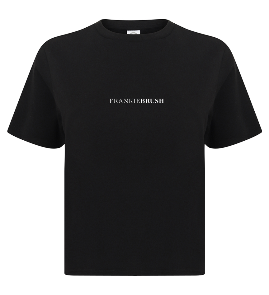 FRANKIEBRUSH LADIES CROPPED T-SHIRT