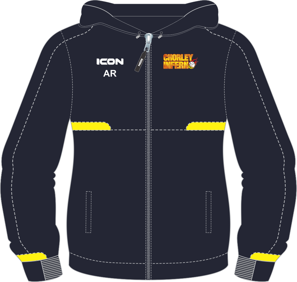 CHORLEY INFERNO NC LAVIS FULL ZIP HOODIE - LADIES