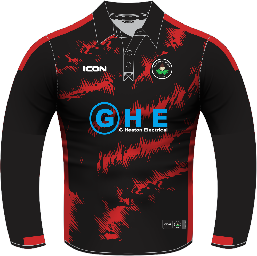 ASHINGTON CRICKET CLUB (LADIES T20) HYBRID + MATCH SHIRT L/S - JUNIOR