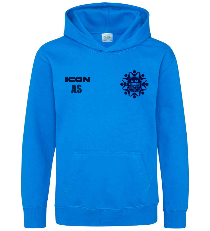 WEST PENNINE NC SAPPHIRE HOODIE - KIDS