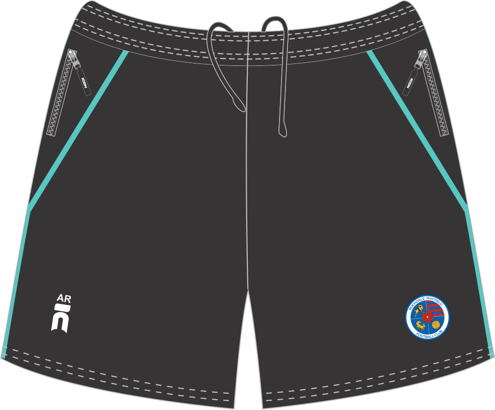 ROCHDALE MAYFIELD FC PERFORMANCE TRAINING SHORT - JUNIOR