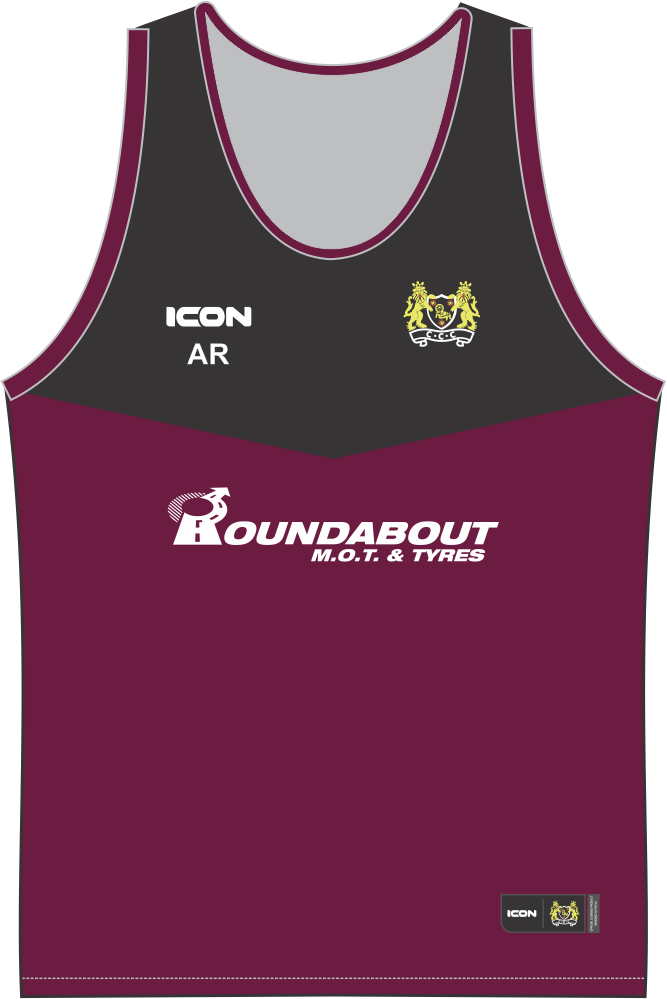 CROMPTON CRICKET CLUB 2026 TRAINING SINGLET + JUNIOR