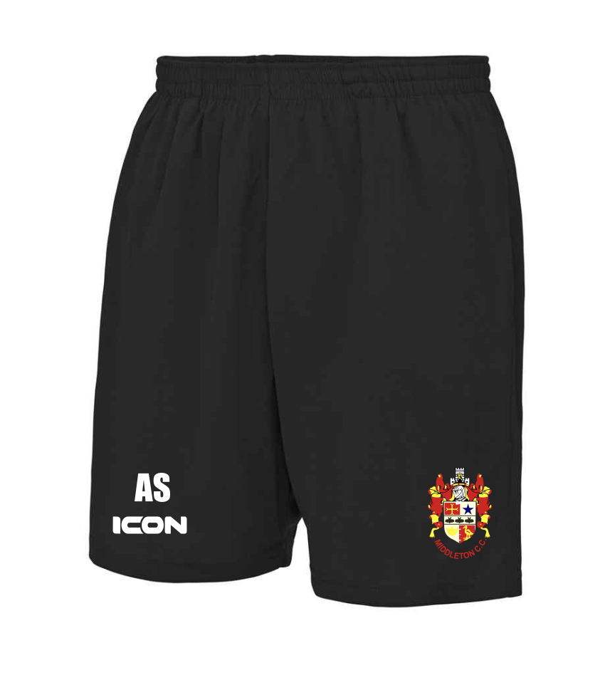 MIDDLETON CRICKET CLUB MESH SHORTS - SENIOR