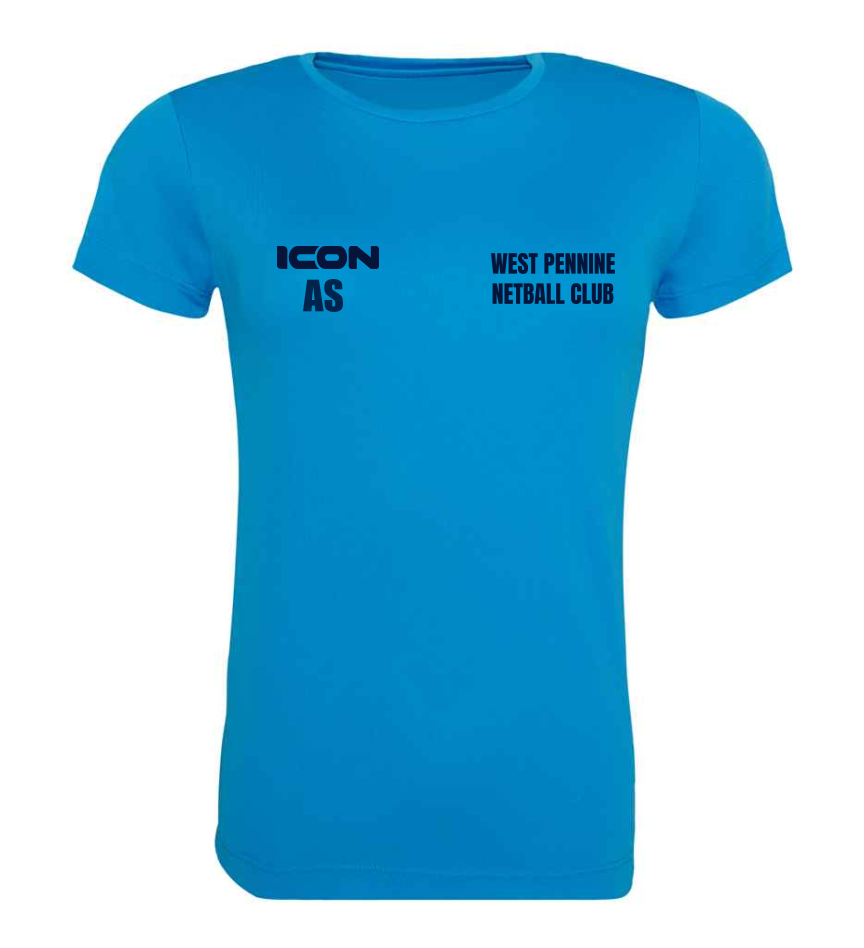WEST PENNINE NC SAPPHIRE T-SHIRT - WOMENS