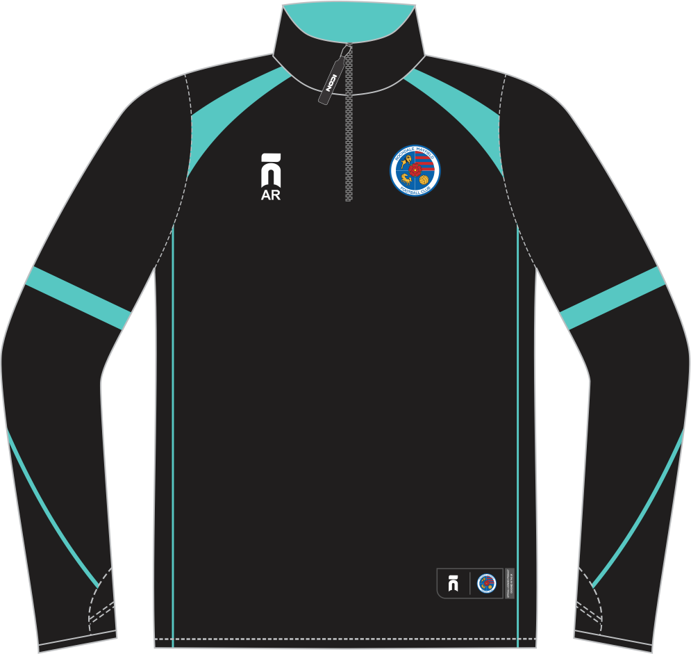 ROCHDALE MAYFIELD FC PERFORMANCE SUBLIMATED MIDLAYER - JUNIOR