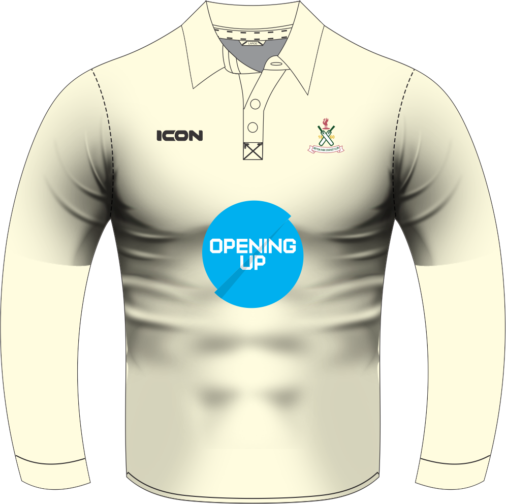 SEFTON PARK CRICKET CLUB MATCH + CRICKET SHIRT L/S - JUNIOR