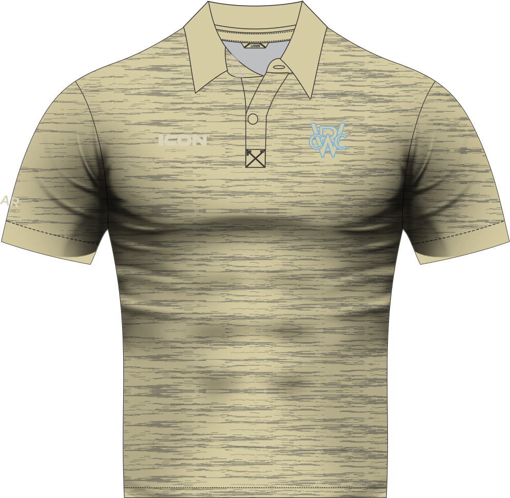 WHALEY BRIDGE CRICKET CLUB CAMEL PRO PERFORMANCE POLO SHIRT - JUNIOR 
