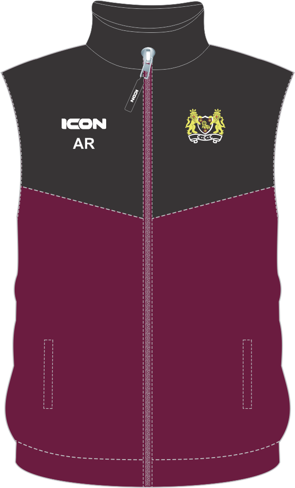 CROMPTON CRICKET CLUB 2026 EVOLVE TRAINING GILET - SENIOR