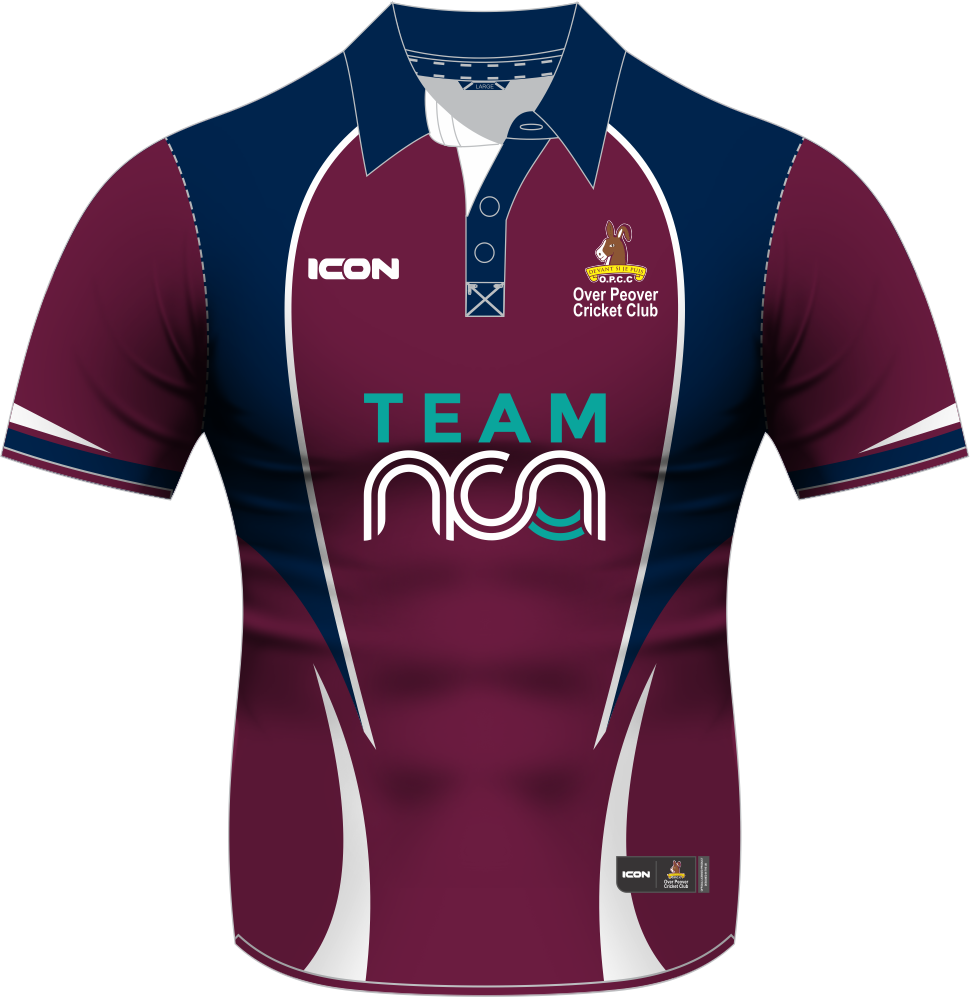 OVER PEOVER CRICKET CLUB 2026 HYBRID + MATCH SHIRT S/S - LADIES
