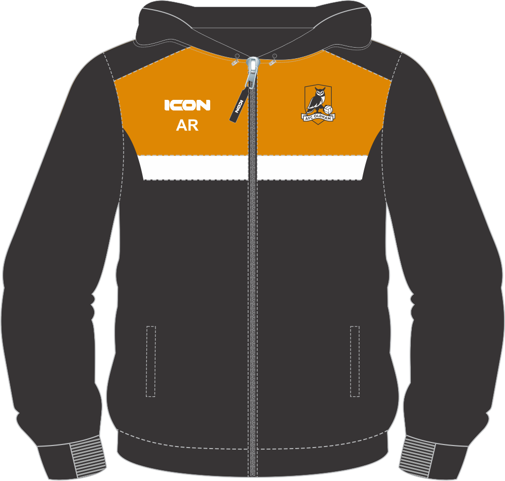 AFC OLDHAM LEGACY FULL ZIP HOODIE - JUNIOR