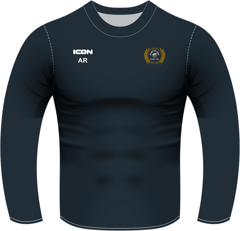 PORTSLADE CRICKET CLUB 150TH IMPACT T-SHIRT L/S - SENIOR