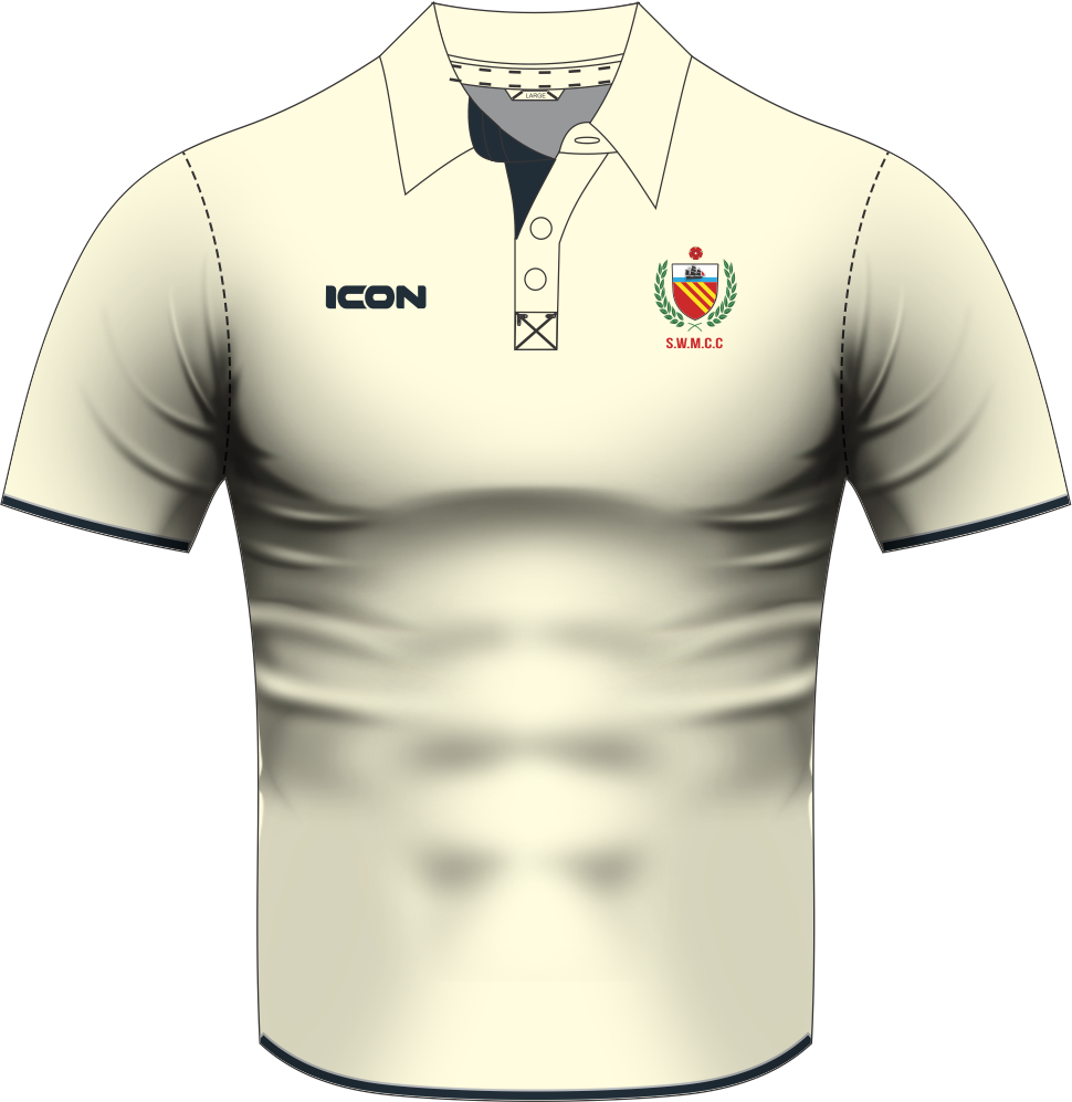 SOUTH WEST MANCHESTER CC MATCH + CRICKET SHIRT S/S - SENIOR