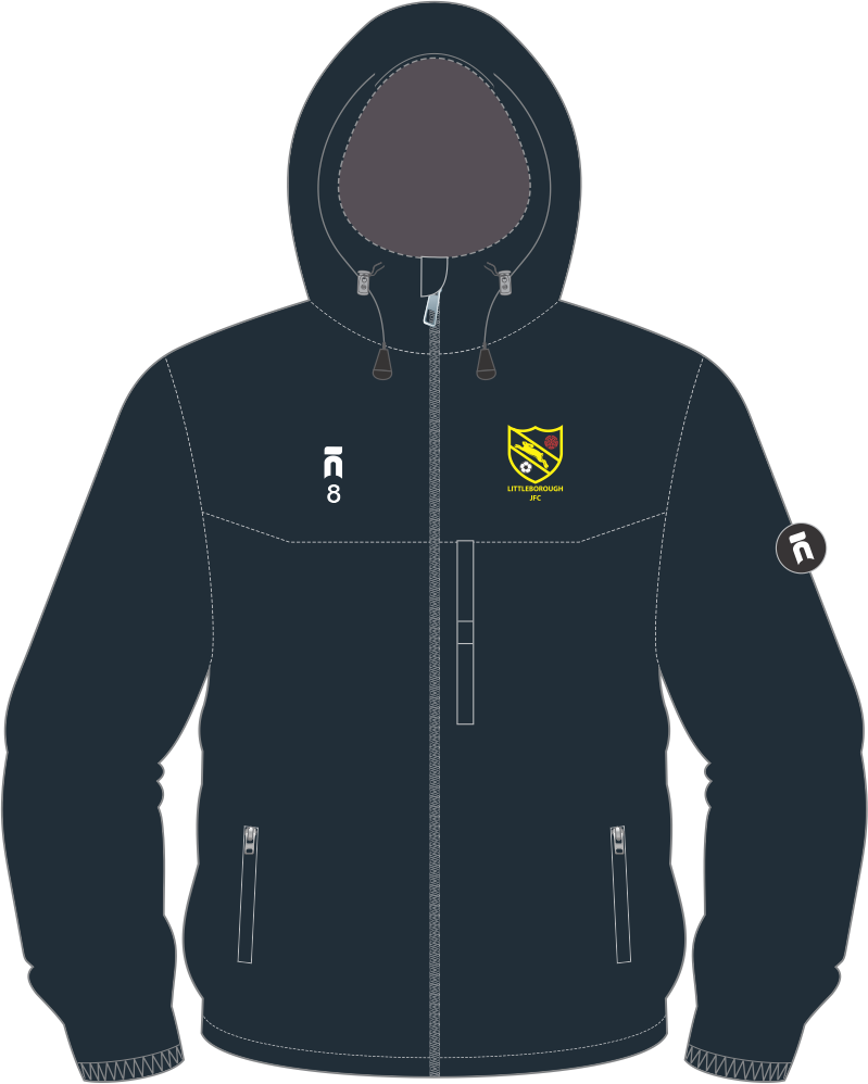 LITTLEBOROUGH JFC EXTRA TECH RAIN JACKET - SENIOR