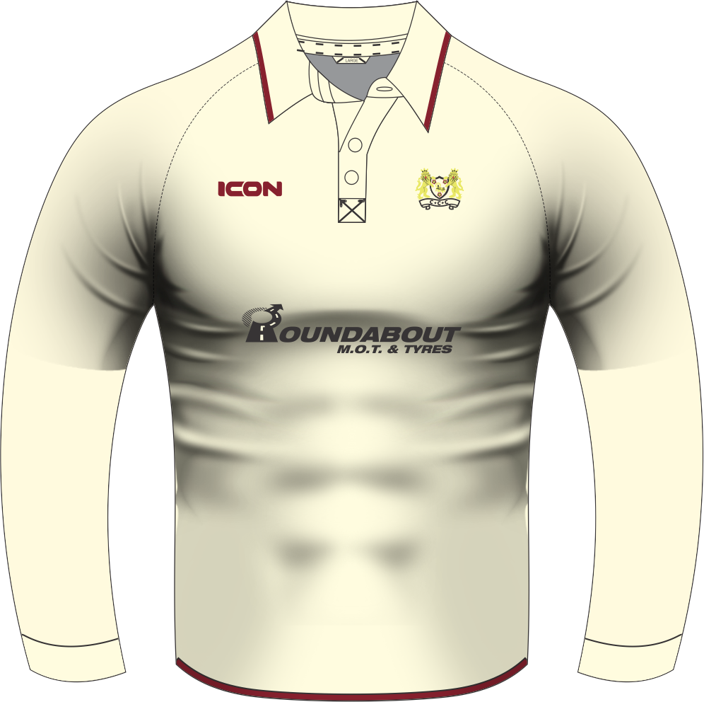 CROMPTON CRICKET CLUB (1ST TEAM 2026) MATCH TECH + PLAYING SHIRT L/S - JUNIOR