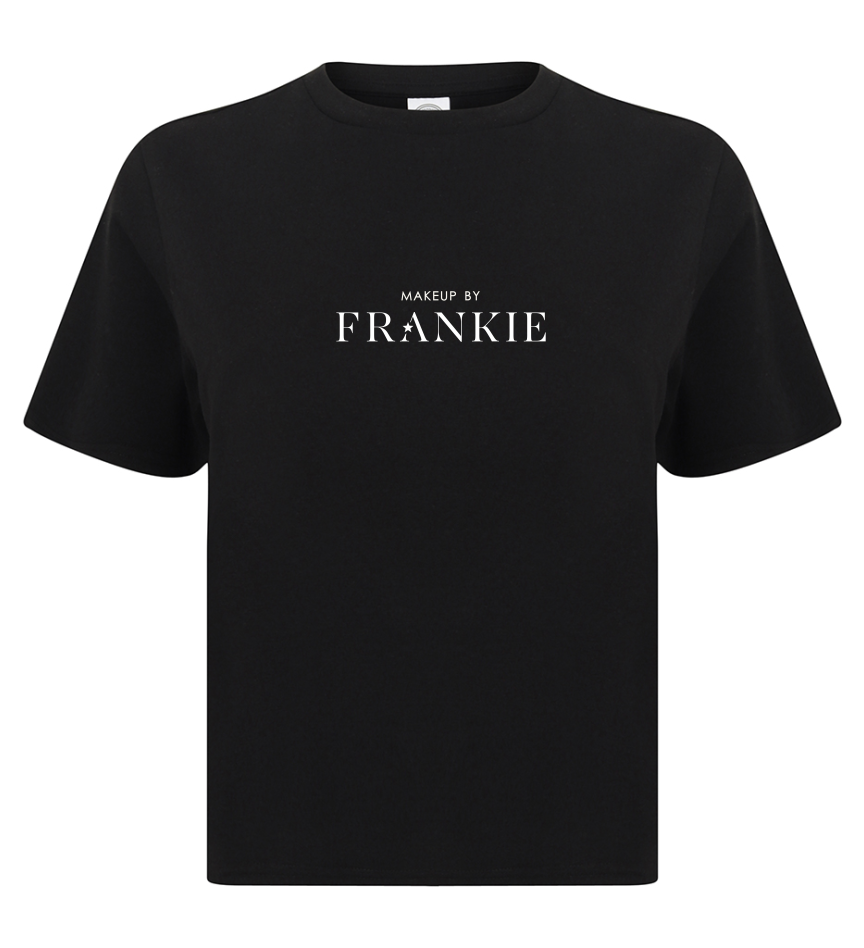 MAKE UP BY FRANKIE LADIES CROPPED T-SHIRT