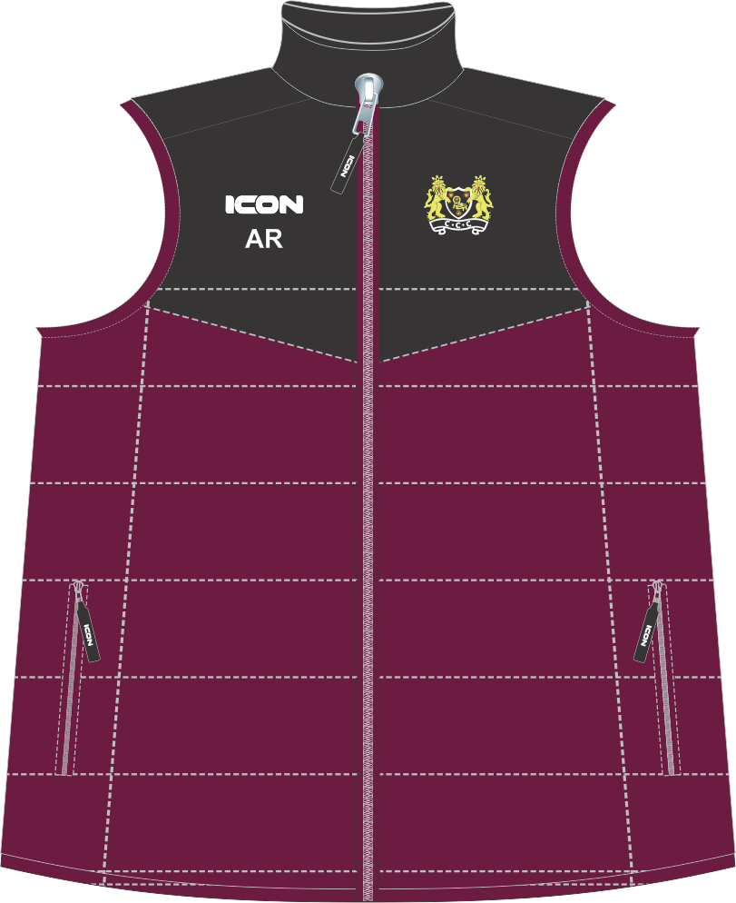 CROMPTON CRICKET CLUB 2026 EVOLVE BODYWARMER - JUNIOR