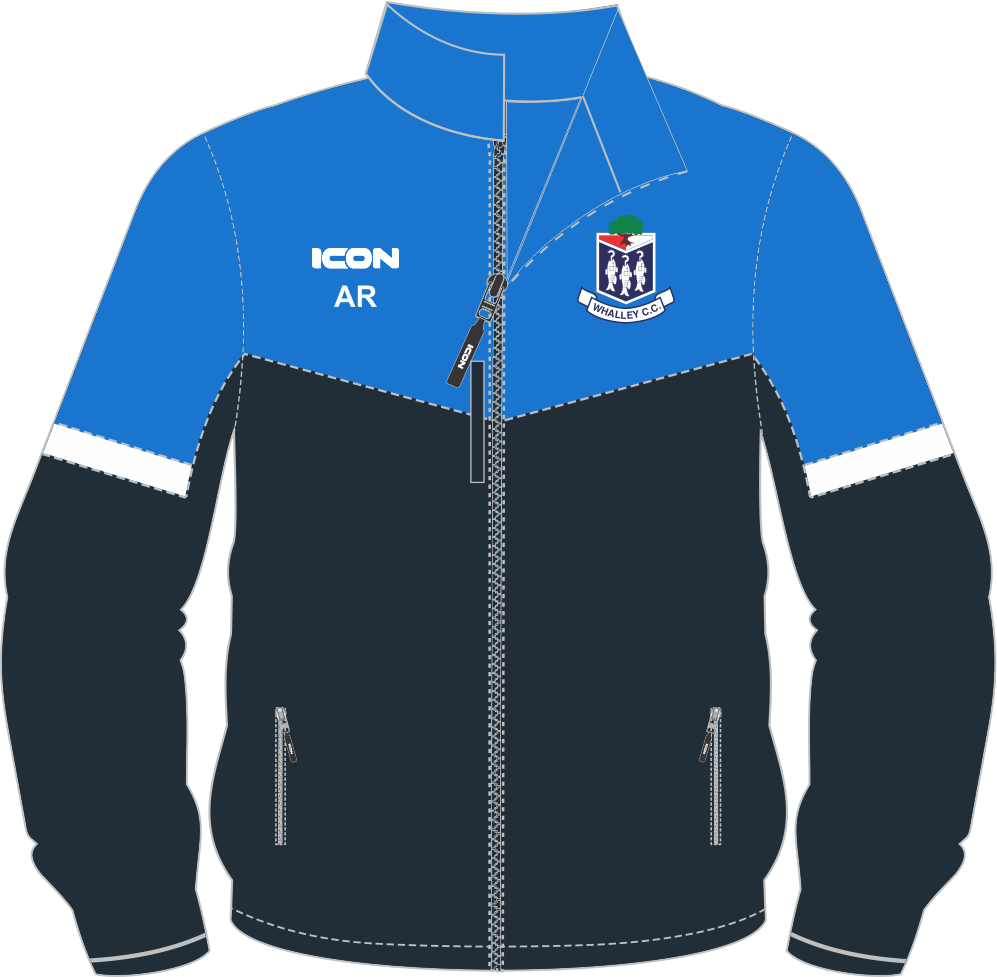 WHALLEY CRICKET CLUB EVOLVE SHOWER JACKET - JUNIOR