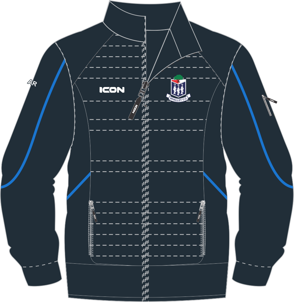 WHALLEY CRICKET CLUB STADIUM SUB ZERO JACKET - SENIOR