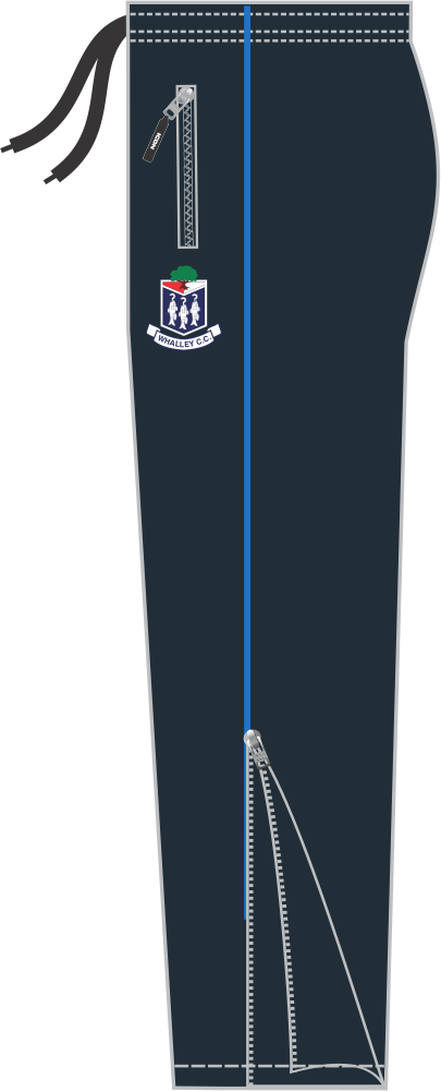 WHALLEY CRICKET CLUB STADIUM TRACK PANT - SENIOR