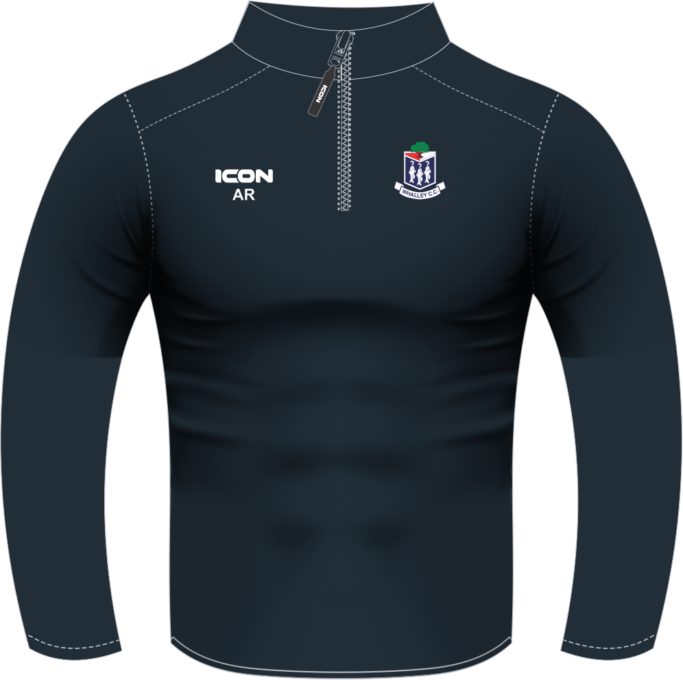 WHALLEY CRICKET CLUB LIFESTYLE MIDLAYER - JUNIOR 