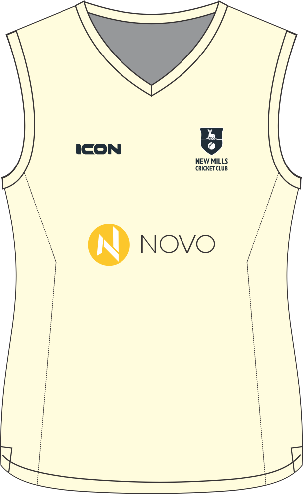 NEW MILLS CRICKET CLUB (NOVO) CLUB SLIPOVER - WOMENS