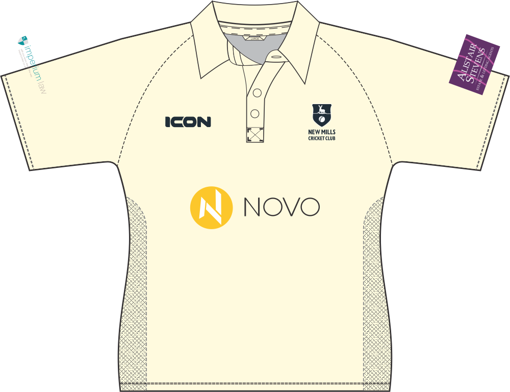 NEW MILLS CRICKET CLUB (NOVO) CLUB CRICKET SHIRT S/S - WOMENS