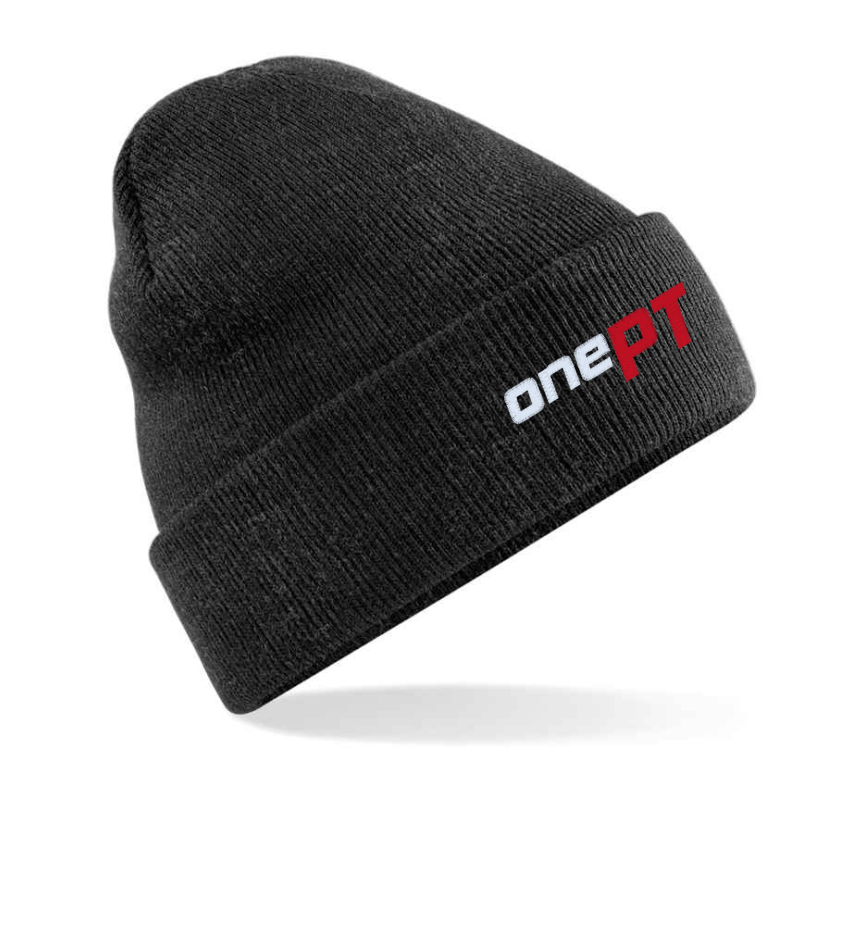 ONE PT (STAFF) CUFFED BEANIE HAT